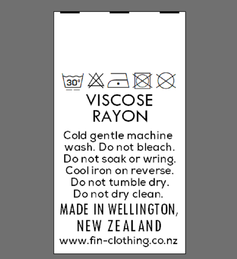 CUSTOM LABELS / Fin Clothing