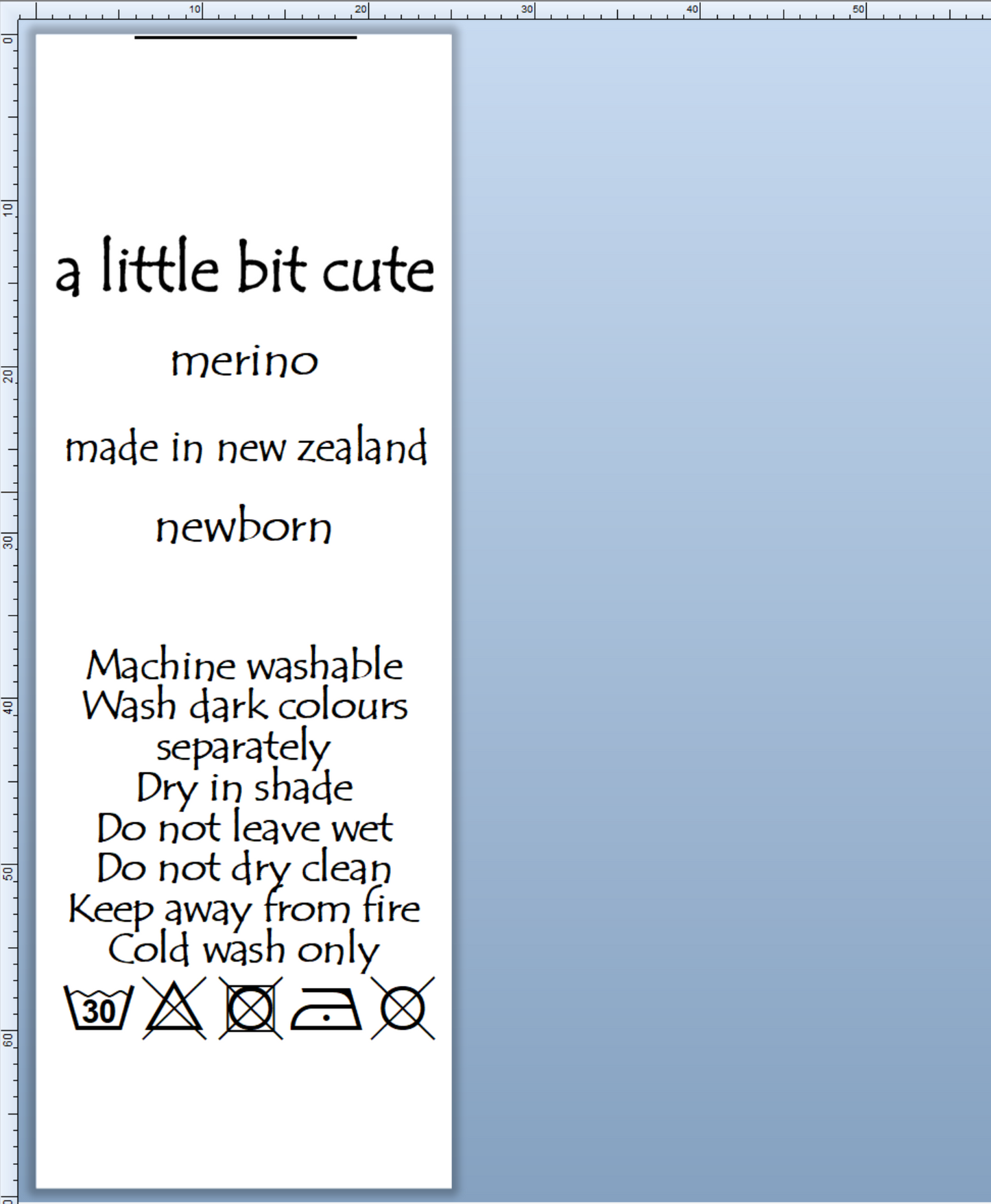 CUSTOM LABELS / Patrice McKenzie