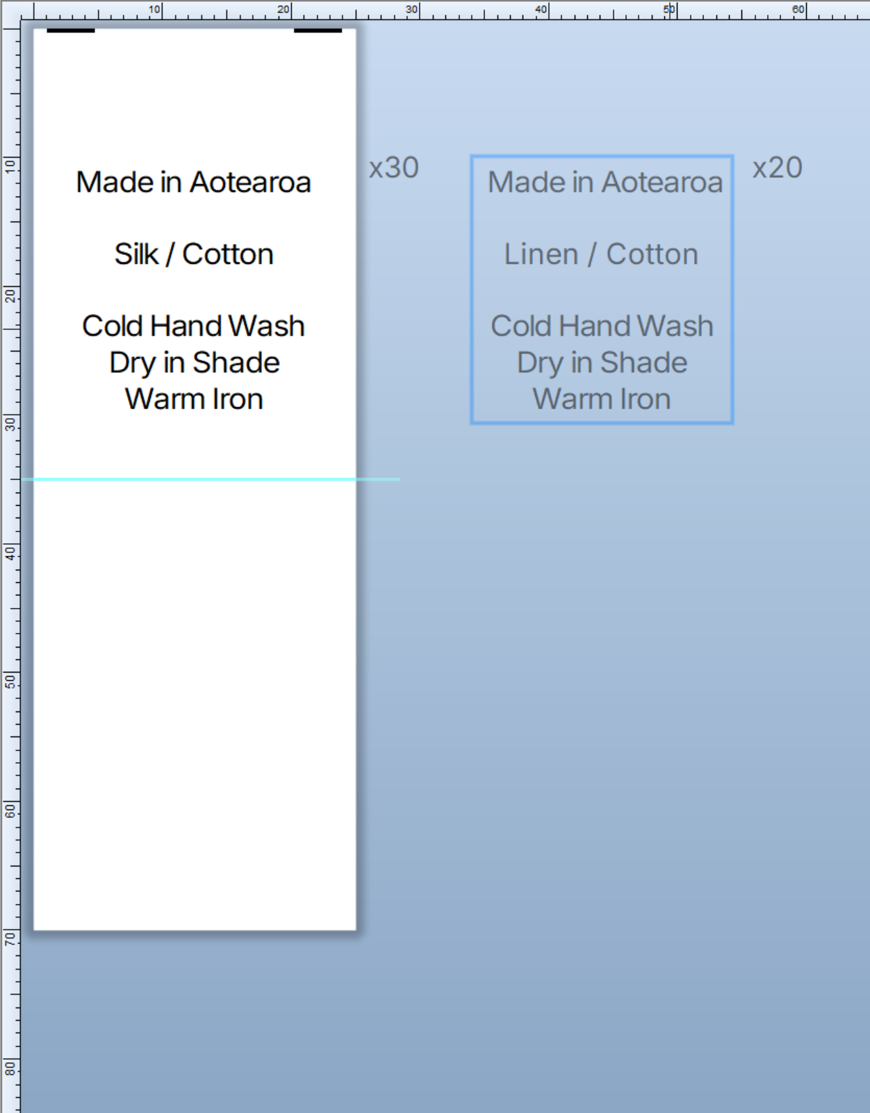 CUSTOM LABELS / Clara Blosshard
