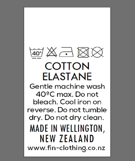 CUSTOM LABELS / Fin Clothing