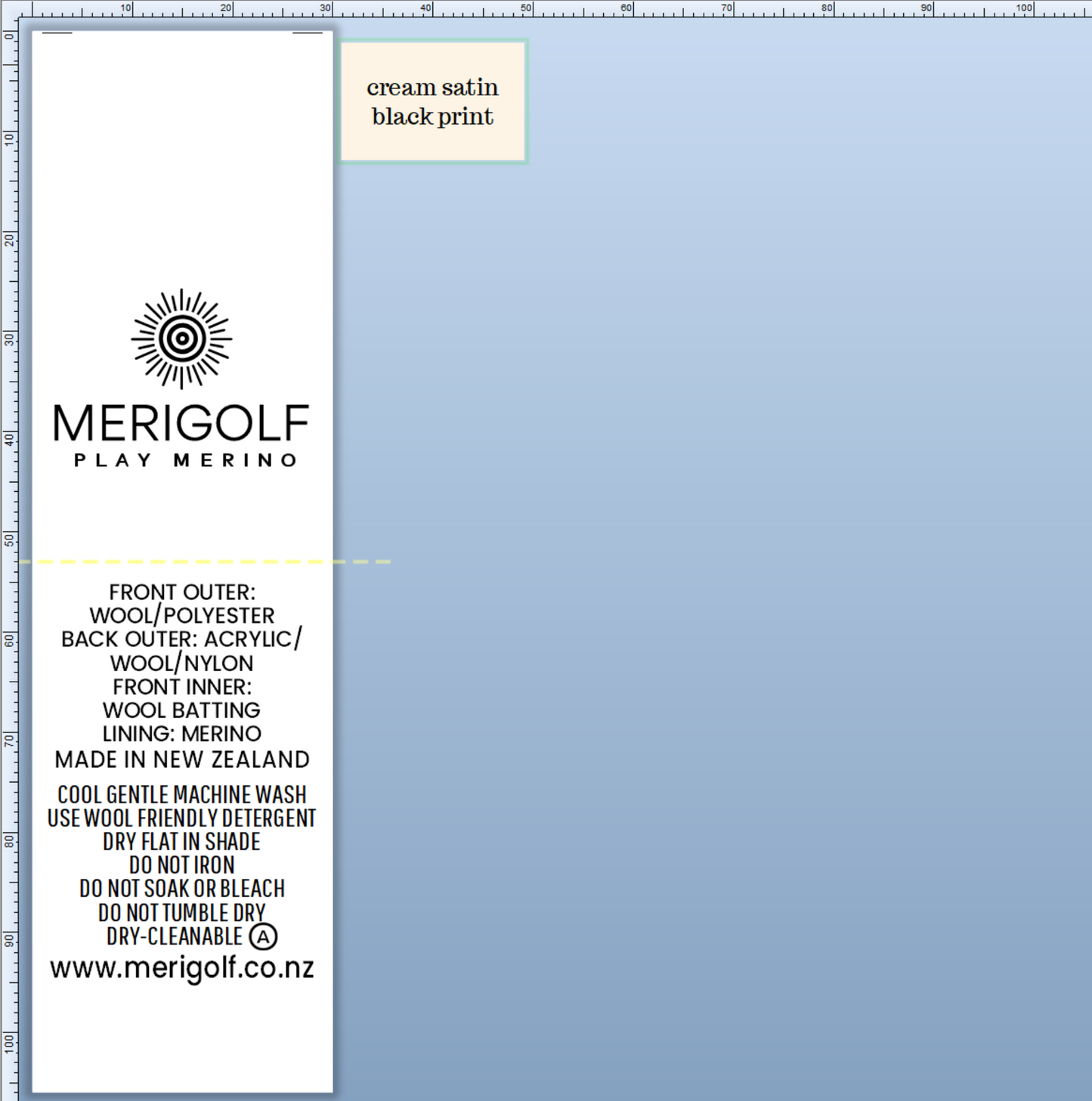 CUSTOM LABELS / Maria French