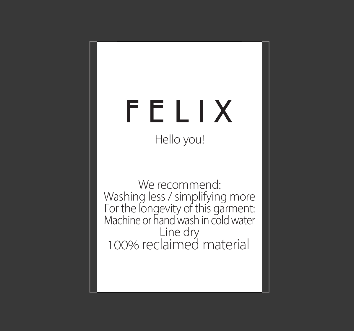 CUSTOM LABELS / Hollie Perniskie