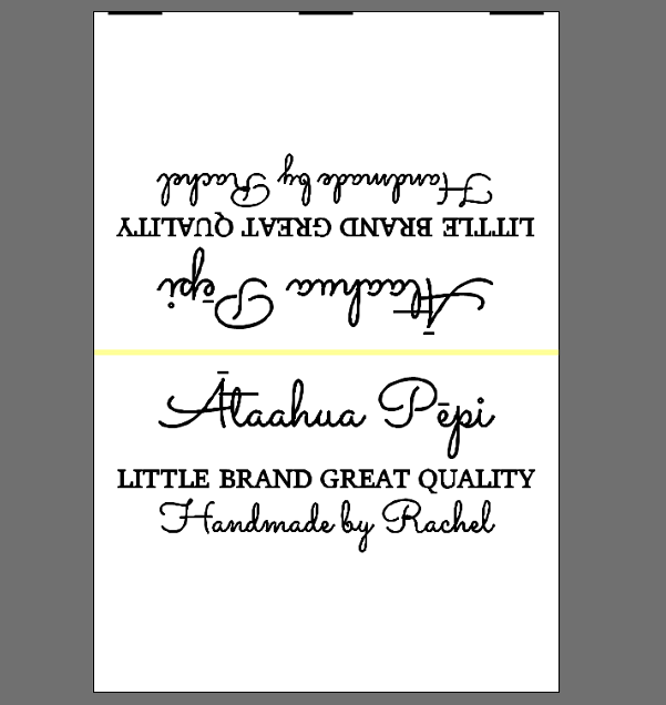 CUSTOM LABELS / Rachel Schick