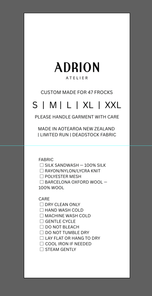 CUSTOM LABELS / Adrian Wiliams