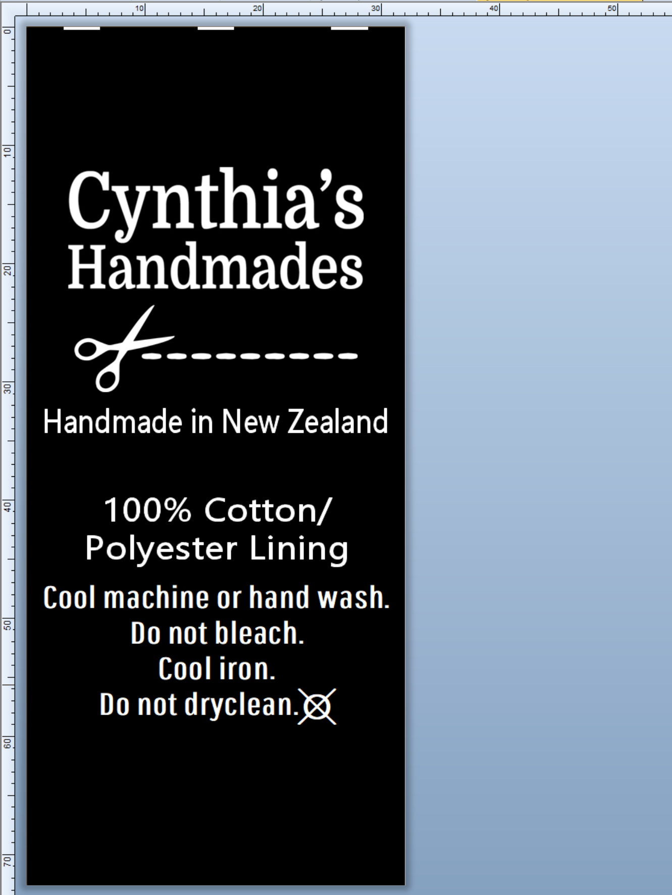 CUSTOM LABELS / Cynthia Stephens