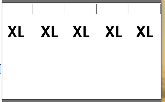 CUSTOM LABELS / Winnie Solomon / Size Pips