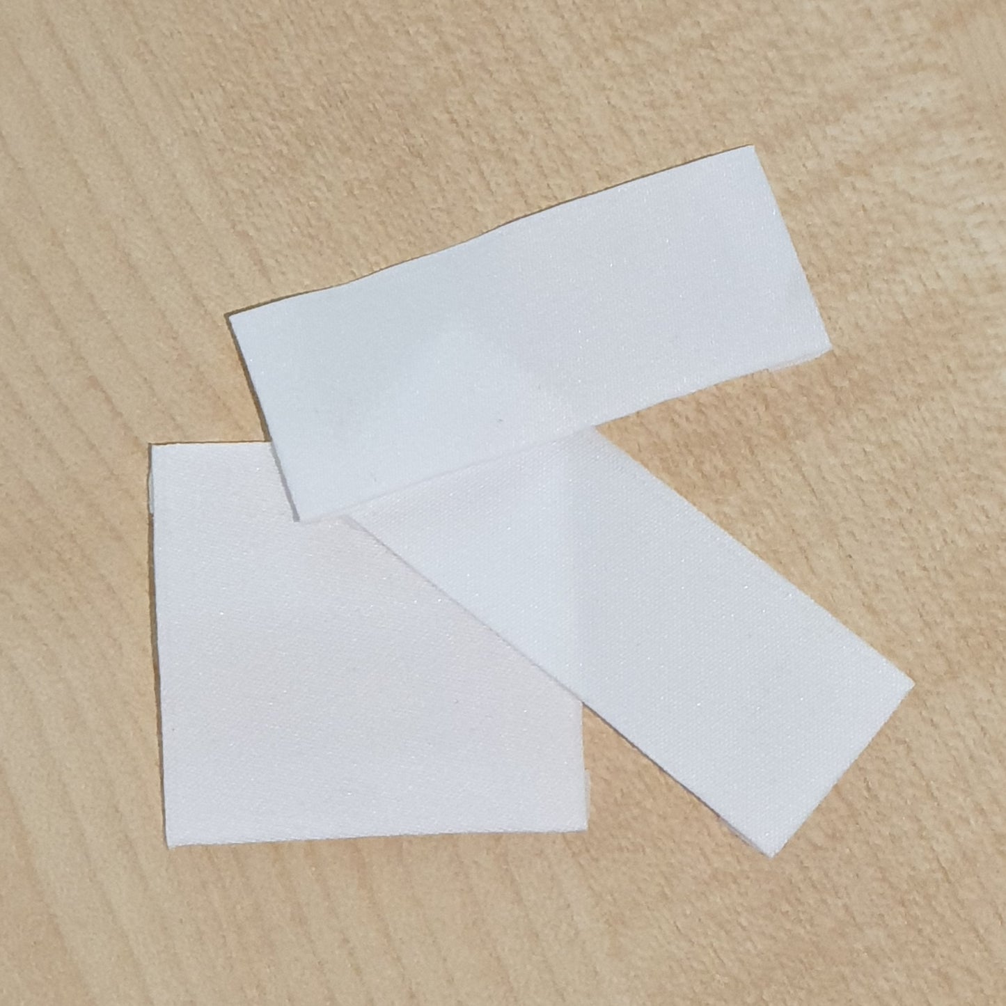 ~CUSTOM PRINTED PRE CUT WOVEN BLANKS - PERMANENT PRINT - FABRIC LABELS