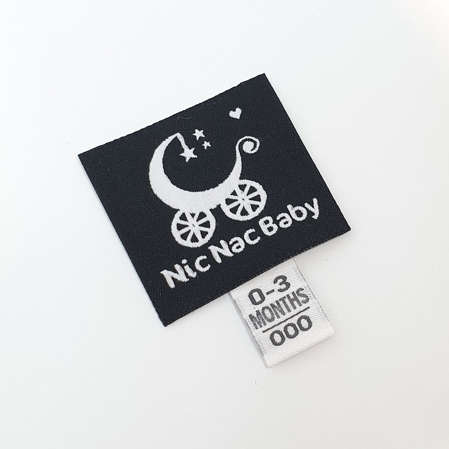 SIZE PIPS - WOVEN LABELS