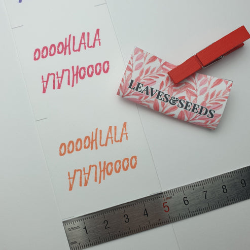 Soft twill with permanent colour print / 50mm