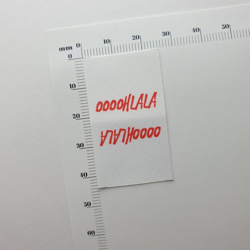 Soft twill with permanent colour print / 25mm