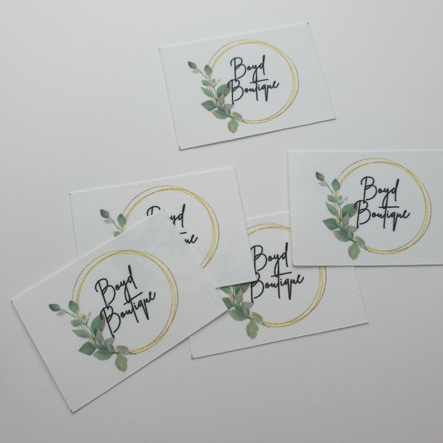 ~SOFT TWILL - PERMANENT PRINT - FABRIC LABELS