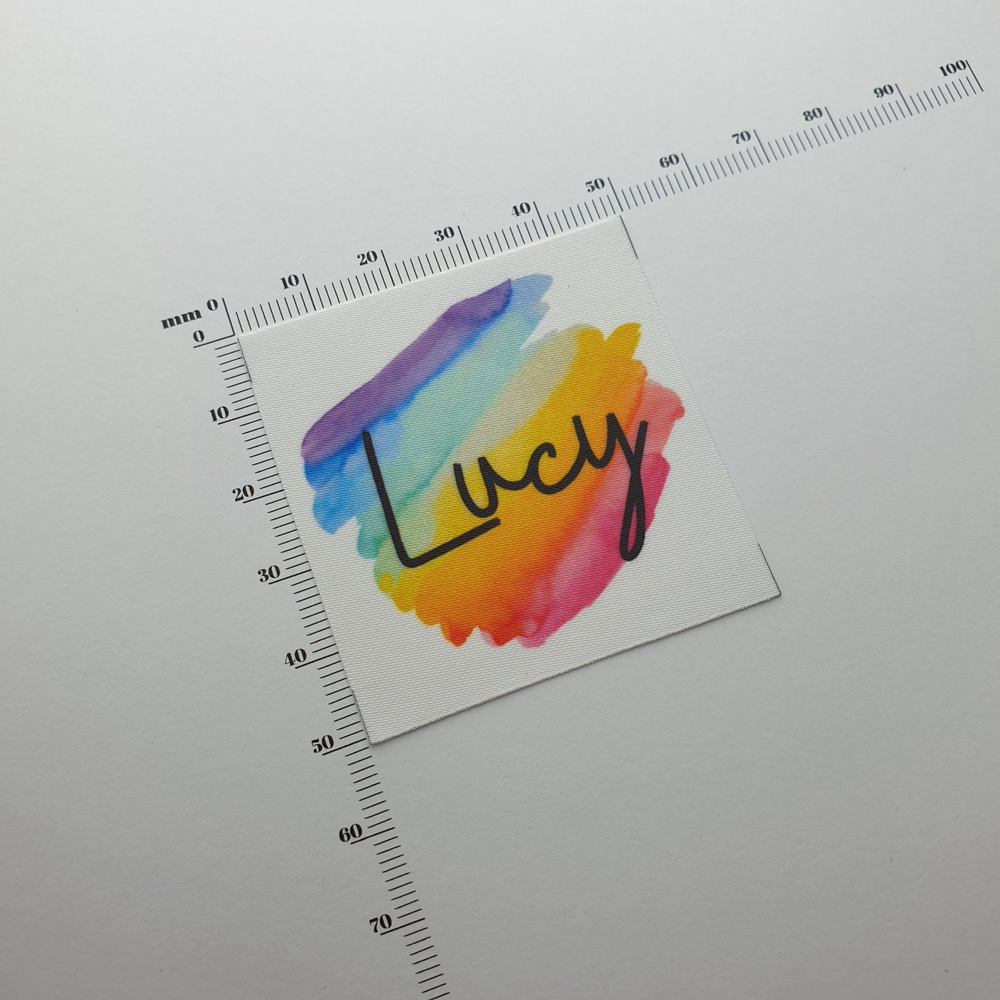 ~SOFT TWILL - PERMANENT PRINT - FABRIC LABELS