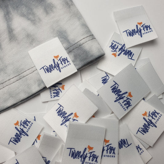 #11XW - SATEEN TRIFOLD/BOOKFOLD HEM LABELS