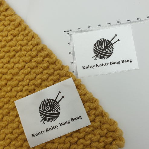 White Satin / 45mm / Labels use between 45mm to 84mm per label