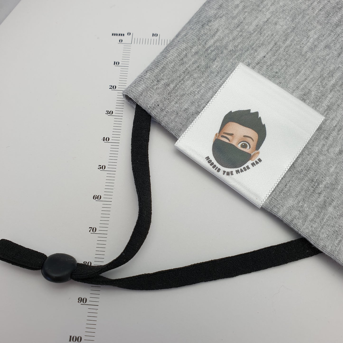 ~WHITE SATIN - PERMANENT PRINT - FABRIC LABELS