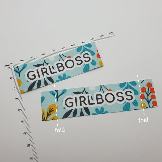 #16ST - SOFT TWILL ENDFOLD LABELS