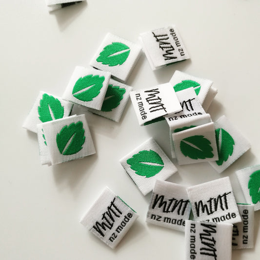 WOVEN LABELS [FULLY CUSTOMISED / SIZE & COLOUR] - Labels by Shelley